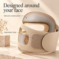 Rear view of the Hello Face M300 showing silicone construction and adjustable strap.